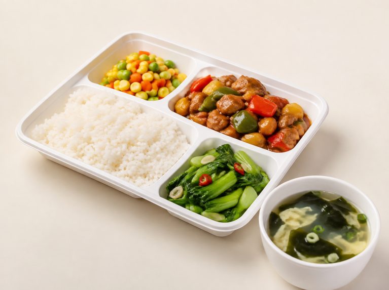 兴化企业盒饭与商务用餐配送